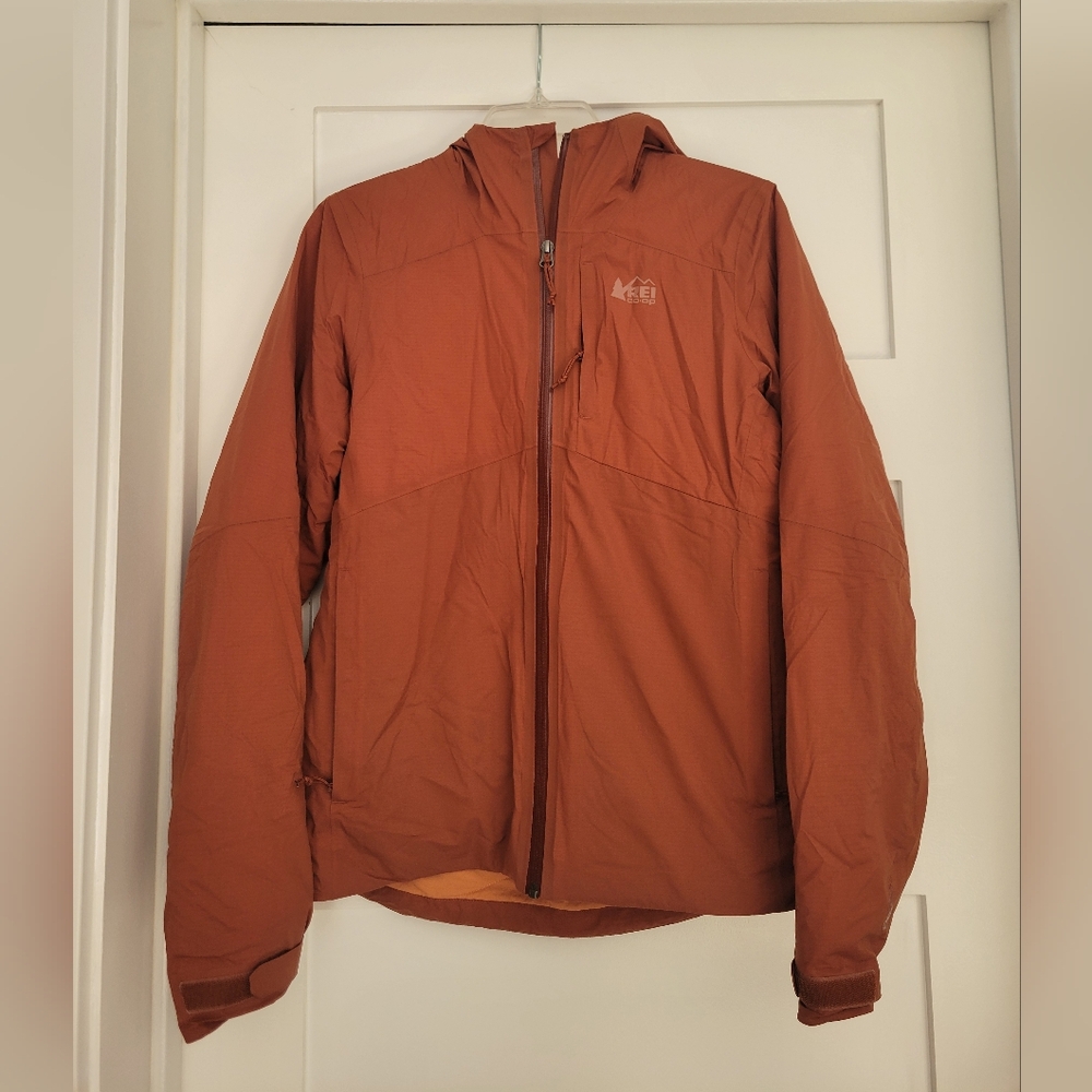 REI insulated rain jacket